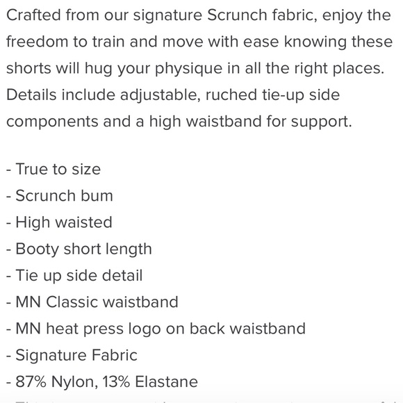 MUSCLE NATION • Signature Scrunch Tie Up Booty Shorts Red Cheetah Pattern - S - Picture 16 of 16